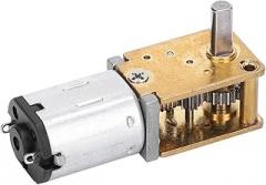 Focket Mini Gear Motor WearResistant Motor for Electronic Locks Smart Car Robots Cameras Copper Brass Zinc Alloy (DC3V 30RPM)