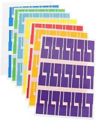 Waterproof Cord Labels 40pcs Color-Coding Wire Identification Stickers for Electronics Cable Management Office and Home Use