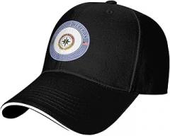 COPQNYLZW US Army Cold War Communications Electronics Command CECOM Unit Crest Veteran Baseball Cap Outdoor Sun Hat