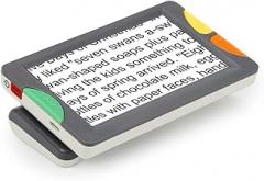 4.3 Inch Electronic Reading Aid W/Foldable Handle, 2X-32X Infinitely Zoom, 5 Color Modes, Output to TV, Ideal Tool for Reading, Writing, Viewing Books