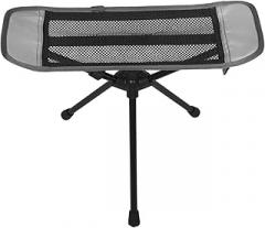Milisten Portable Folding Camping Footrest Chair Lightweight Ergonomic Outdoor Stool for Beach Picnics and Fishing for Relaxation and Comfort
