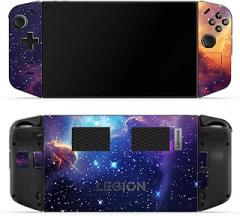 Stickers Cover Custom Full Protective Skin Decal for Legion GO Gaming Protector Accessories (Blue Galaxy)