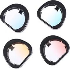 DOITOOL 4pcs Graduated Color Camera Lens Filters for Mini Your Photography with for Enthusiasts and Professionals