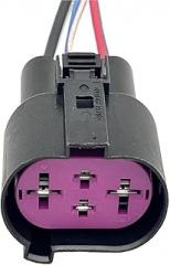 4 Pin Automobile Waterproof Connectors Parts PBT GF15 Electronic Fan Plugs