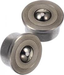 Metal Roller Ball Transfer Bearing Wear-Resistant Caster Wheels for Roller Stand Heavy Load Capacity Multi-Industry Use Including Electronics Hardware and Machinery