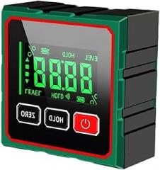 Professional Digital Inclinometer Electronic Meter With Four Magnets Attachment And Auto Calibration Electronic Inclinometer