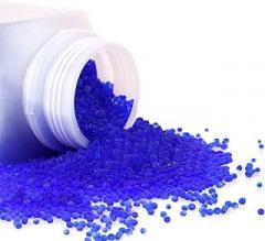 250g Blue (Blue to Pink) Silica Desiccant Beads, Indicating Silica Gel Moistureproof Beads, Reusable Desiccant Dehumidifier, Moisture Absorber for Camera, Electronic, Books, Documents, Clothes,Jewelry