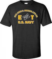Generic USS John P. MURTHA LPD-26 Rate ET Electronics Technician T-Shirt