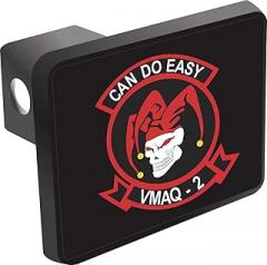 U.S.M.C. Marine Tactical Electronic Warfare Sqdn 2 of MAG 14 Trailer Hitch Cover