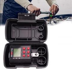 JOSBY 3.4-340Nm Digital Torque Meter, High Precision Torque Wrench Adapter, with 2 Adapters, Preset 10 Sets of Different Torque Values, Electronic Meter, for Bicycle Maintenance and Assembly