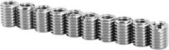 Majatou Screw Thread Insert, 10pcs Thread Insert for Automobiles for Electronic Communications for Machinery for Lamps for Radiators for Aviation