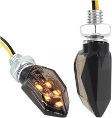 LED Turn Signal Light Bright 2pcs Motorcycle Mini Compatible With Multiple Devices Led Motorbike Lampe Amber Blinker LED Indicators Light New 2026 High For Reliable Electronic Component