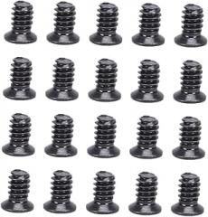 NOLITOY 100pcs 3.5-inch Hard Drive Screws for PC Case Hot Swap Tray Computer Case Replacement Screws Electronics Computer Components