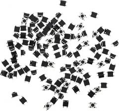 100pcs Tactile Push Button Micro Momentary Switch Kit Easy to Install Versatile for Electronics Projects Reliable Tactile Control for Various Applications