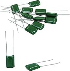 Piutouyar 10 Pack 103J 630V 0.01UF Guitar Tone Capacitor Polypropylene Capacitor for Electric Guitar & Bass