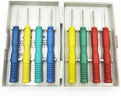 ZHONGJIUYUAN 8PCS/Lots Hollow needles desoldering tool electronic components Stainless steel kits