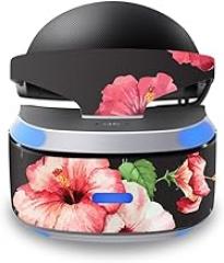 MightySkins Skin Compatible with Sony PlayStation VR wrap Cover Sticker Skins Hibiscus