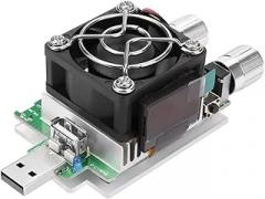 Fydun USB Adjustable Electronic Load Tester for Battery Capacity with LCD Display