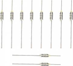 10pcs High Temperature Metal Thermal Fuses Ensuring Safe Operations in Various Electronic Systems Cutoff Cutoff