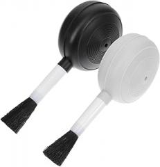 2pcs Camera Lens Air Blower with Soft Brush Compressed Air Bulb Pump for Sensor Cleaning Dust Removal Tool for DSLR Telescope Electronics and Keyboard Maintenance
