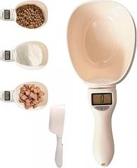 Digital Measuring Spoon Scale - 2026 Adjustable Electronic Measuring Spoons with Unit Conversion for Cooking & Baking (White,1)