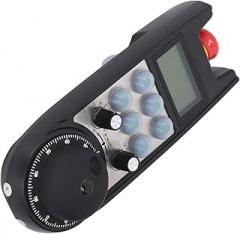 Electronic Handwheel 6 Axes Manual Pulse Generator 40m No Barrier Distance CNC Handwheel with Emergency Stop for S7 200 300 1200