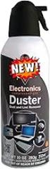Compressed Air Duster, 10 oz, Moisture-Free Electronics Cleaner for Keyboards, Laptops, Cameras, Ozone Safe, 1 Pack