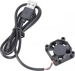 USB 5V Brushless Cooling Fan 30mm High Speed 8600rpm Sleeve Bearing for Printer PC CPU Small Exhaust Fan for Electronics Cooling