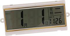 LCD Screen Wall Clock Digital Calendar Clock for Seniors Easy to Read Electronic Calendar for Wall