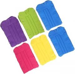 FRCOLOR 6Pcs Reusable Duster Refills with Electrostatic Dust Removal Pads for Cleaning Furniture Desks and Electronic Devices Soft and Safe for Scratch Cleaning