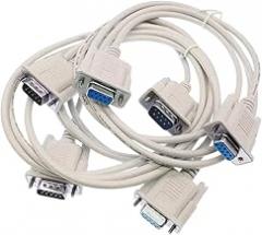 1PCS DB9 Serial Cable 9Pin RS232 Male/Female PC Converter Expansion Cable C0innectors D-SUB 9Pin Conversion Cable 1.5M Extension New 2026 High for Reliable Electronic Component