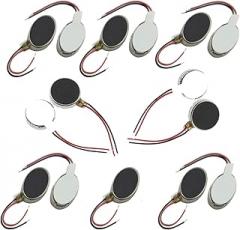 15PCS DC 3V 12000RPM 10mm x 2.7mm Micro Flat Vibration Motor Mini Flat Pager Electronic for Mobile Phone in Cell Adhesive Vibration Flat Motors