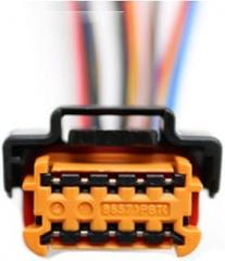 10Pin Car Headlight Electronic Connector Wiring Harness Far/Near Beam Socket Lighting Plug compatible / / 307 308 408 (Color : 10P Wire Harness, Size : 1 Pc)