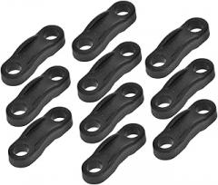 10pcs Cable Clips for Organizing Electric Cords Durable Plastic Cord Holders Easy to Install Electric Cable Mounting for Use