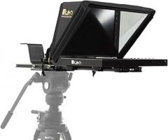 Ikan Professional 12″ Beam Splitter Portable Teleprompter with 12″ Reversing Monitor