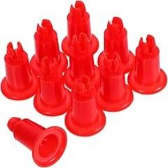 Mikikit 10pcs Scale Foot Stand Heavy-Duty Support for Electronic Weighing Scales Easy Installation for Accurate Weight Measurement