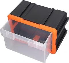 Small Parts Organizer, Stackable Electronic Component Storage Drawer Combined, Versatile and Storage Toolbox, Small Parts Box, Diy Tool Bits Organiser, 11.61 X 7.68 X 6.5In