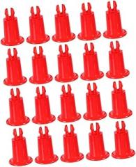 30kg Electronic Scale Weigh Pan Leveling Feet Replacement Bracket for Accurate Weighing Universal Foot Supports for Electronic Weighing Scales 25-Piece Set