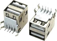 Style-2 | 5Pcs USaB Type A Standard Port Female Male Solder Jacks Connector PCB Socket USaB-A Type USaB-Af Af New 2026 High for Reliable Electronic Component, Precision, Stable Performance