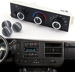 AC Heater Climate Control Switch For For 08-22 for Chevrolet Express 2500 599-294