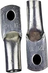 1 PCS SC120-10 10mm Bolt 120mm2 Open Terminal Cable Copper Lug Terminal Connector Silver Tinned