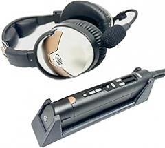 Lightspeed Aviation Delta Zulu Aviation Headset Control Mount Clip Adapter Accessory Upgrade, Black, Better Than Shirt Clip, Dual Plug, 6-pin, U-174 Compatible