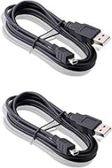 2 pcs Mini USB Charger Cable for TI-84 Plus CE Calculator, 3.3ft Replacement Charging Compatible with TI-84 Plus, TI-84 Plus CE, TI-Nspire CX,TI-83 TI-85 TI-89 – Durable & Fast Charging