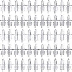 Aboiled 100 Packs Plastic Liquor Bottle Pourers - Black Spouts for Bars, Clubs, Pubs, and Restaurants