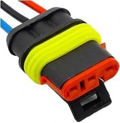 fengpeng 3 Pin Way Sealed Waterproof Electrical Wire Connector Plug Set auto connectors with Cable