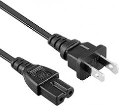 2Prong Polarized Compatible with Sylvania SRC13DC SRC2109D SRC2109E SRC2113S SRTL313 Cable