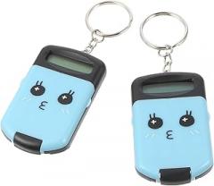 Veemoon 2Pcs Mini Portable Calculator for Students, Basic Arithmetic Counting Tool, Compact Black Electronic Exam Calculator Set