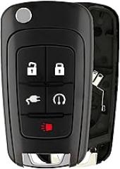 1x New Replacement Key Fob Remote Shell / CASE Compatible with & Fit for 2011-2015 Chevrolet Volt - MPN OHT05918179-02 (NO Electronics or Chip Inside)