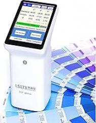 Portable Colorimeter Color Analyzer, Handheld Colorimeter, Precise Portable Color Analyzer Digital Reader, with 3.5 Inch Touch Screen, Built-in 4 Electronic Color Cards, for Paint, Metal.