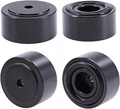 4PCS Amplifier Feet 30 * 15mm HiFi Turntable Feet Audio Speaker Isolation Feet Pad (30 * 15mm Black 4PCS)